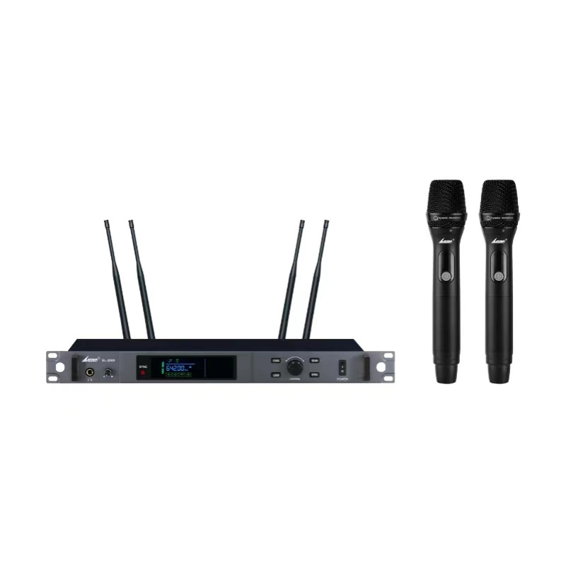 Lane pro lanesl2000 dual hand wireless microphone system